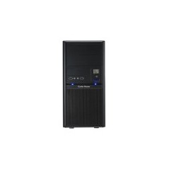 "Cooler Master Elite 342 Trn Micro-ATX Case - Stylish Black Design with No Power Supply - Compact and Versatile!"